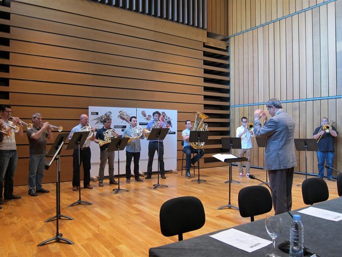 Presentación de la temporada 2013-2014 de L'Auditori en Barcelona.