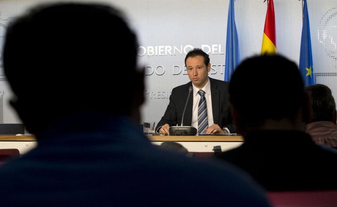 El consejero de Presidencia Guillermo Martínez. 