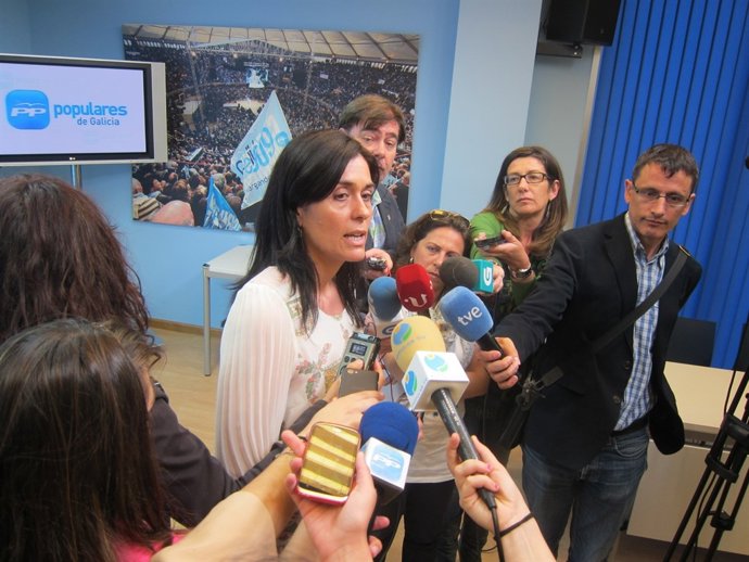 Paula Prado (PPdeG), en declaraciones a los medios