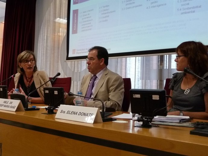 Rubió, Rañé y Donate analizan las necesidades de formación en el turismo