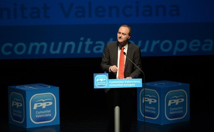 Fabra durante el acto del PPCV con motivo del Día de Europa