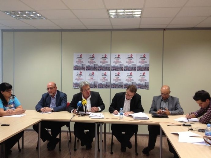 José Ricardo Martínez y Jaime Cedrún, en rueda de prensa