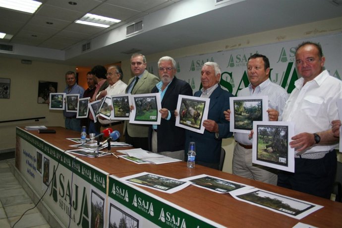 Rueda de prensa de Asaja-Sevilla.