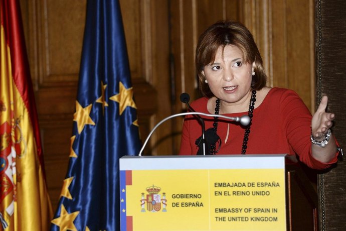  La Consellera De Infraestructuras, Isabel Bonig