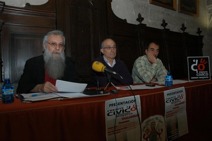Presentación de Frente Cívico en Valladolid