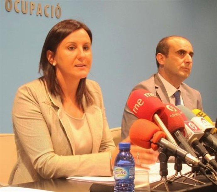 La consellera, María José Català y el director de CulturArts, Manuel Tomás