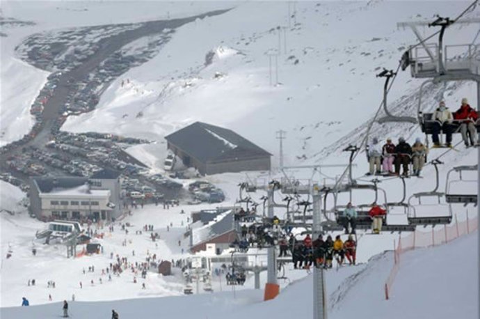 Telesilla de la Estación de San Isidro.