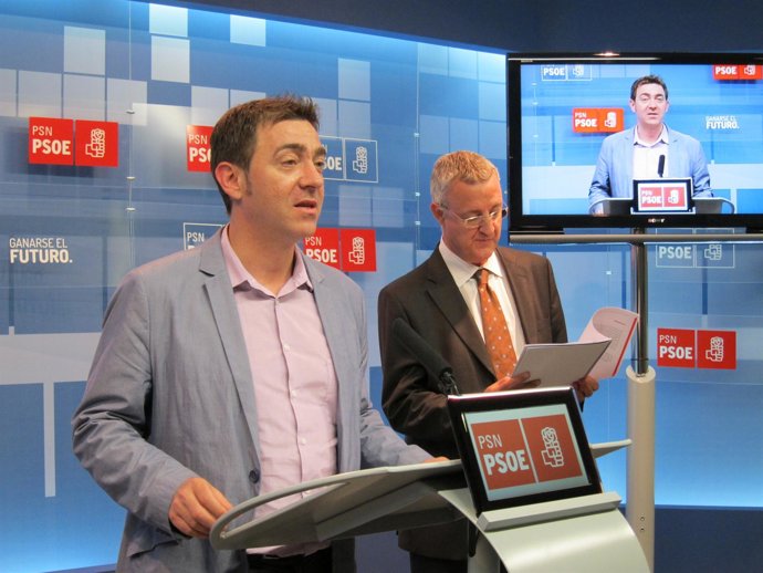 Roberto Jiménez y Jesús Caldera.