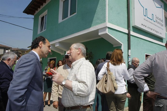 Diego en la presentación de 'Microhub Piélagos'