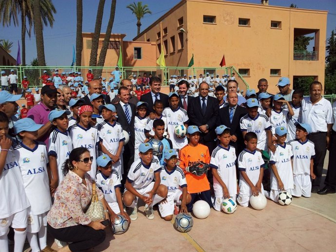 ALSA colaborará con la escuela sociodeportiva de la Fundación Realmadrid en Marr