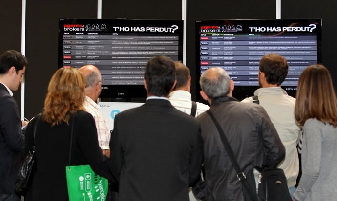 Asistentes al espacio de negocios de Agents & Brokers