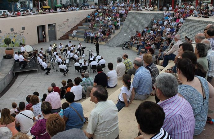 La Banda Municipal de Almería en el ciclo 'La Música en la Rambla'