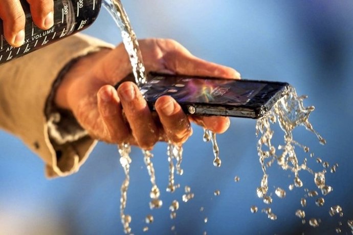Smartphone de Sony Xperia Z resistente al agua