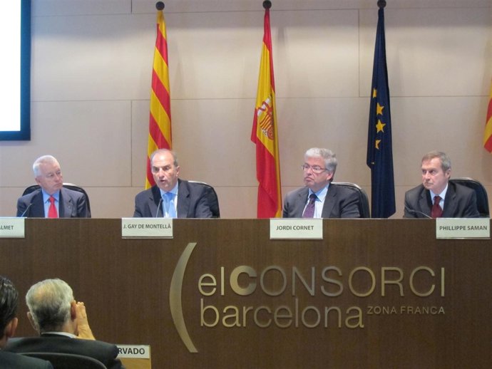 J.Gay de Montella (Foment) y J.Cornet (CZFB)