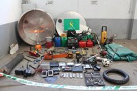 Detenidos seis jóvenes por 18 robos cometidos entre abril y junio en varios municipios ourensanos