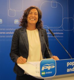 La  la vicesecretaria de Política Social del PP-A, Dolores López Gabarro, hoy
