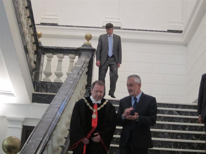 Griñán con Cano Bueso