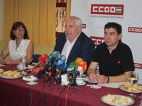 Carbonero incide en que "en ningún caso" CCOO "está en ninguna trama, ni es conseguidor de nada" en el caso de los ERE