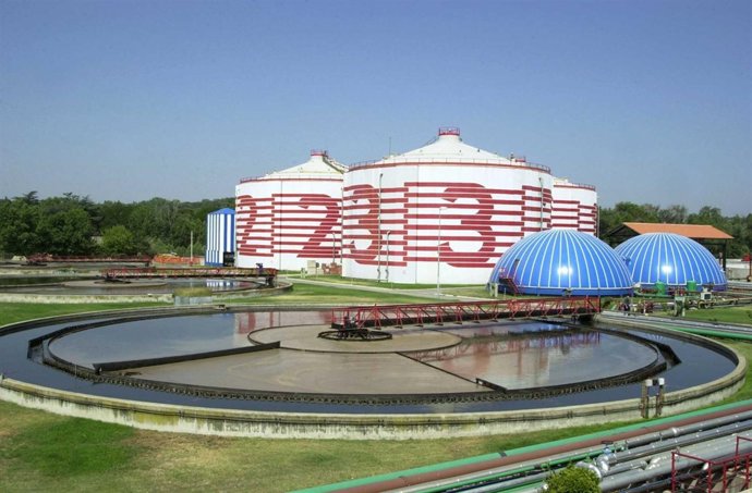 Imagen de la depuradora de Viveros