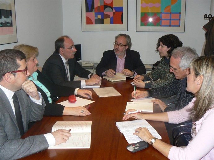 Reunión Bedera con representantes Asoc. Educación Musical
