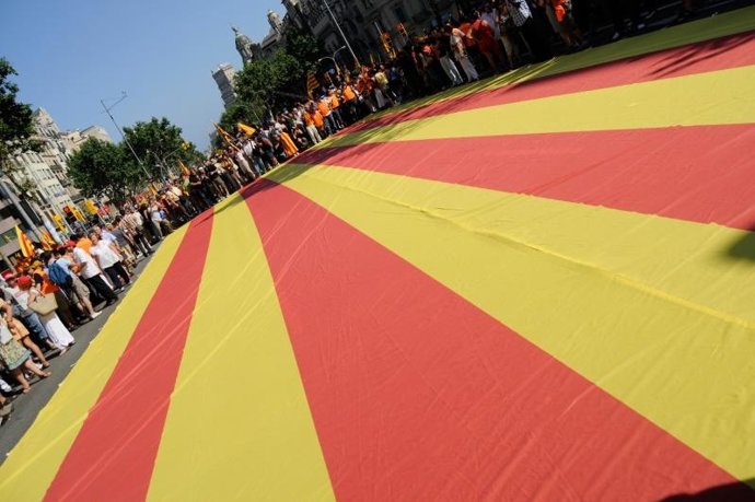Manifestación de julio de 2010 en contra del recorte del Estatut