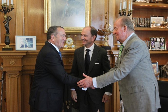 El Rey recibe en audiencia al ingeniero Premio Inventor Europeo 2013