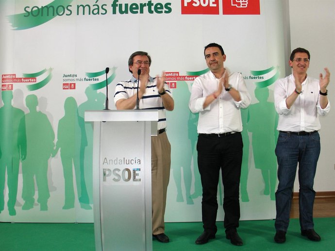 Mario Jiménez en un acto en Almería