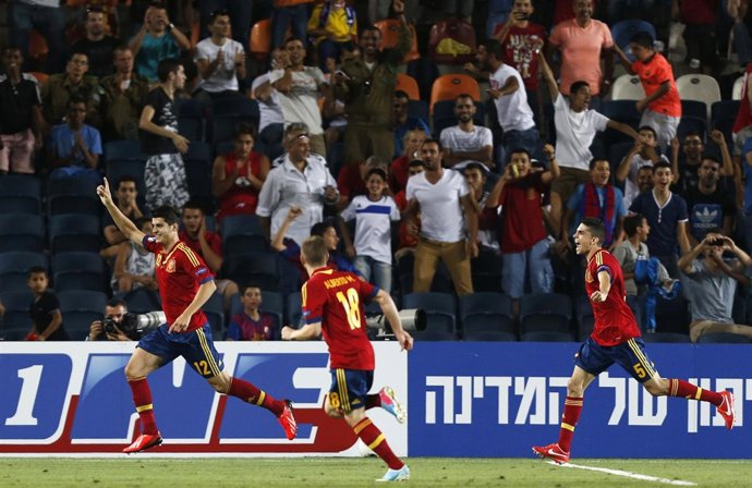 Morata marca el gol ante Rusia
