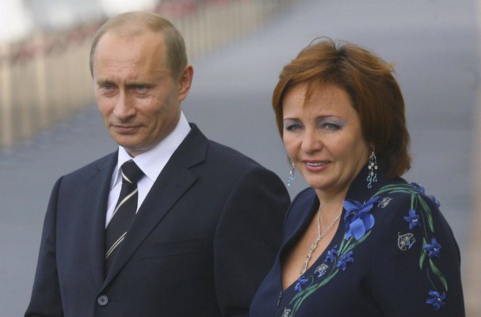 Vladimir Putin y Ludmila Putina