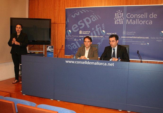 Bartomeu Deyà y Jaume Juan en la rueda de prensa