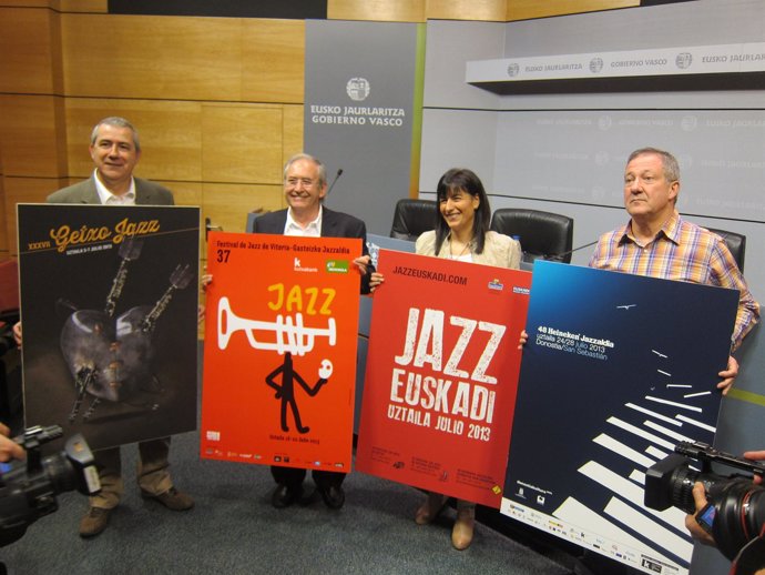 Presentación Festivales Jazz Euskadi