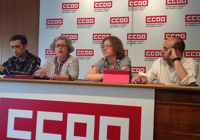 Rueda de prensa CC.OO y UGT