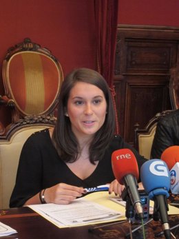María Castelao, portavoz adjunta del gobierno local de Santiago