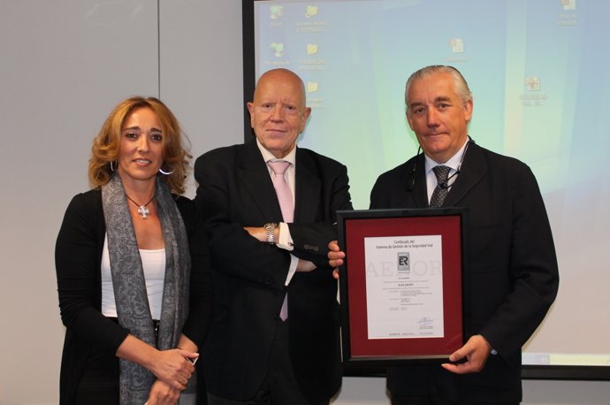ALSA, PRIMERA EMPRESA CON CERTIFICADO AENOR DE GESTIÓN DE LA SEGURIDAD VIAL