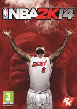 Lebron James, portada de NBA 2K14