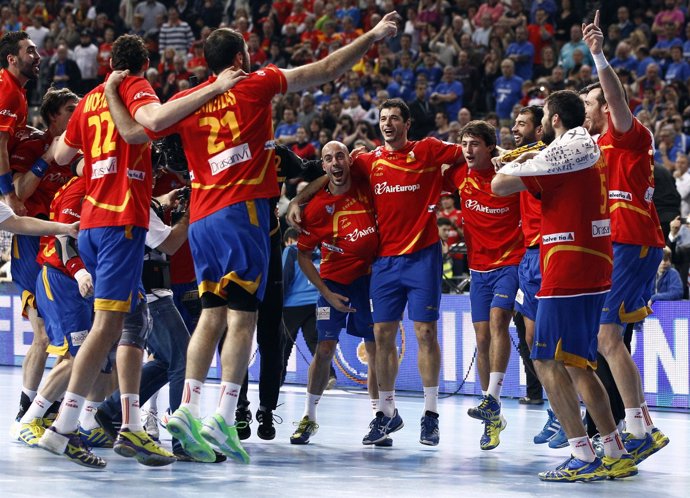 La selección española, campeona del mundo de balonmano