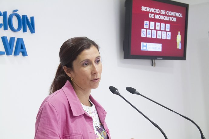 La diputada de la Diputación de Huelva Esperanza Cortés.
