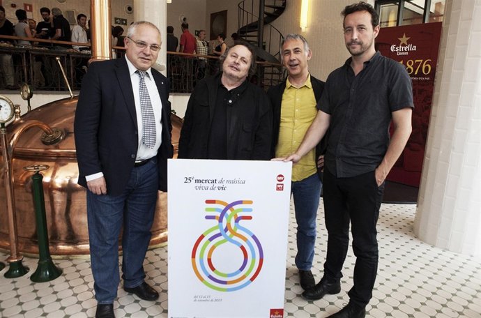 Los directores artísticos del Mercat de Música Viva presentan la XXV edición