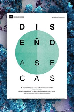 Cartel de la muestra 'Diseño a secas'
