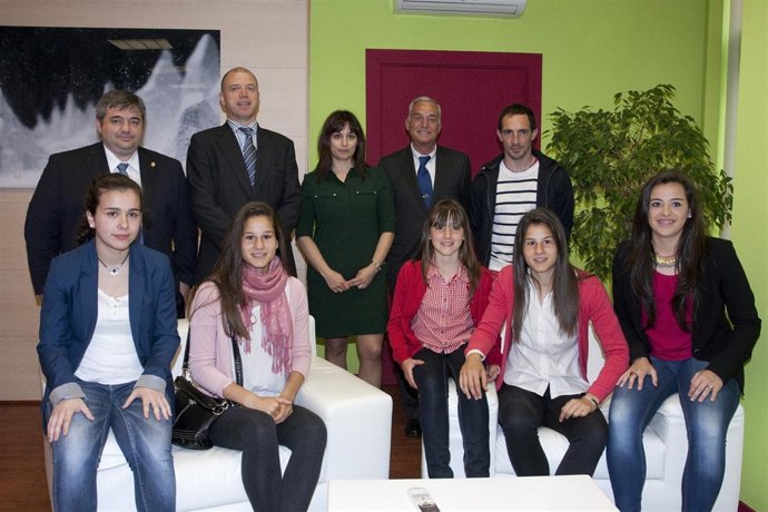 Encuentro de Soler con la Federación Cántabra de Fútbol