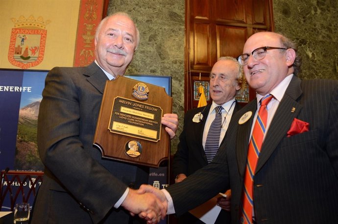 Ricardo Melchior, distinguido por el Club de Leones