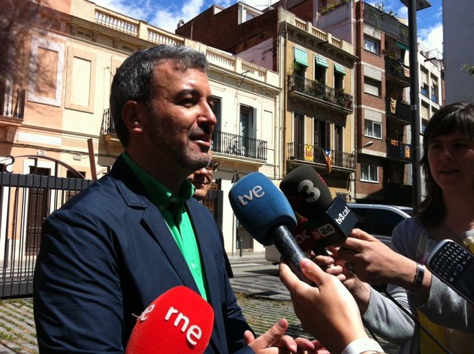 Jaume Collboni, portavoz del PSC