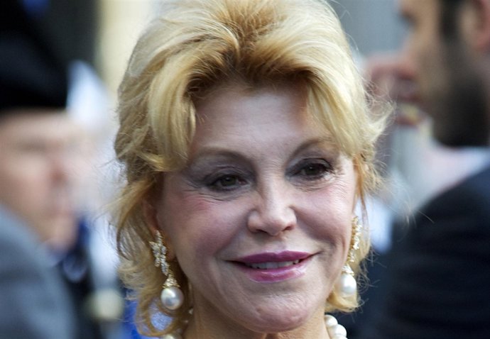 OVIEDO, SPAIN - OCTOBER 21:  Carmen Cervera, Thyssen Baroness attends "Principe 