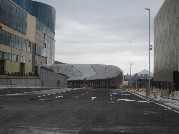 Acceso a Bilbao por San Mamés