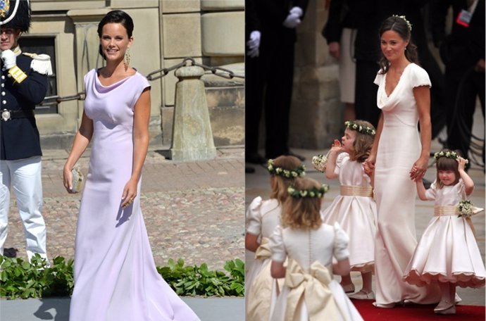 Sofía Hellqvist, la novia del príncipe Carlos Felipe y Pippa Middleton