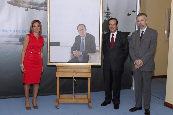 Presentación Del Retrato De Bono En El Ministerio De Defensa