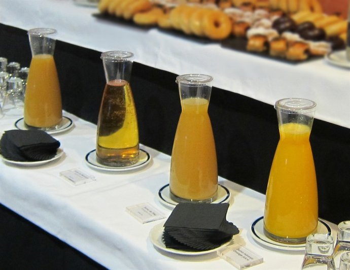 Zumo, zumos, desayuno