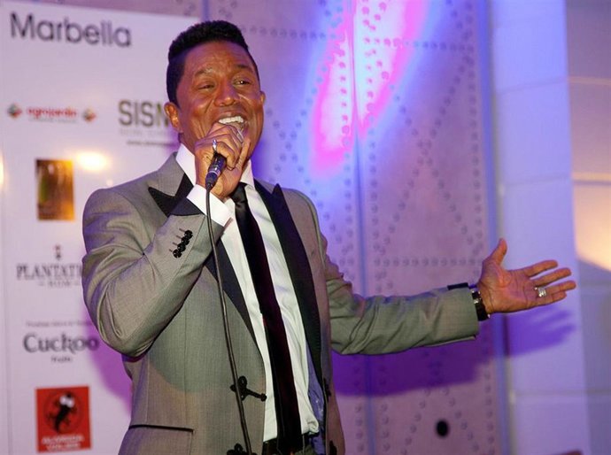 Jermaine Jackson durate la gala SOS animal en Marbella