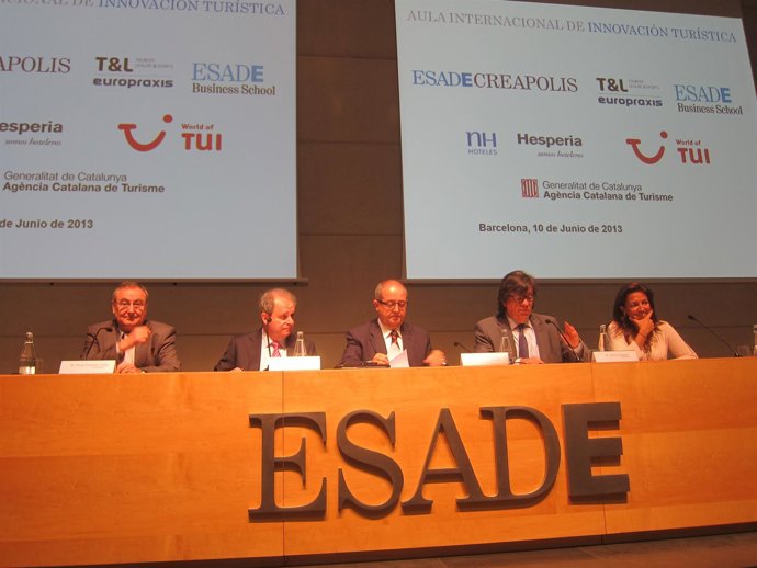 El conseller Felip Puig en Esade