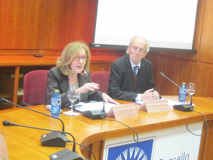 Rueda de prensa de la presidenta del Consello Consultivo de Galicia